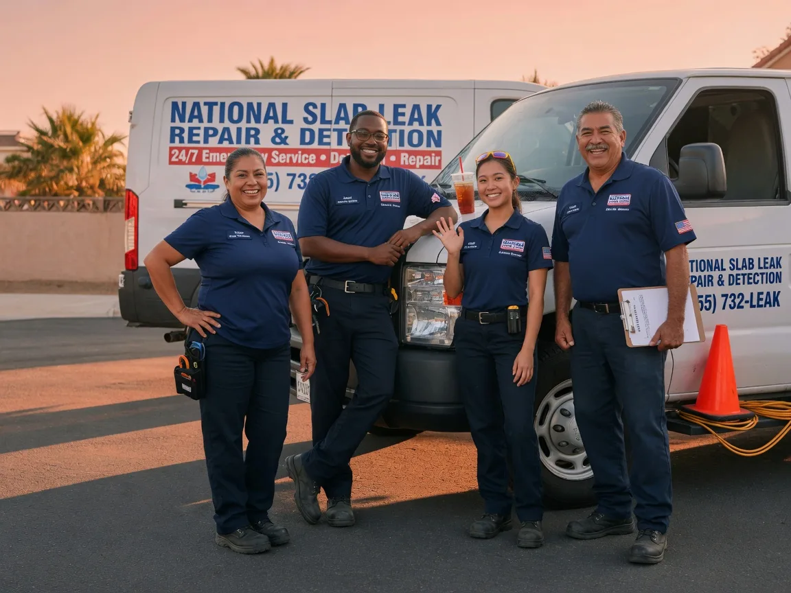 Slab Leak Detection company in Panna Maria, TX